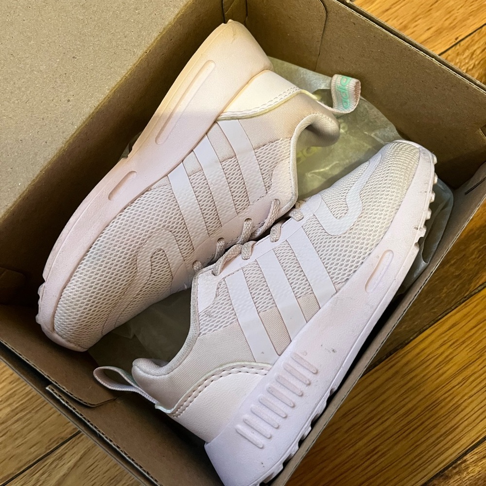 Pink adidas originals sneaker - size 7c